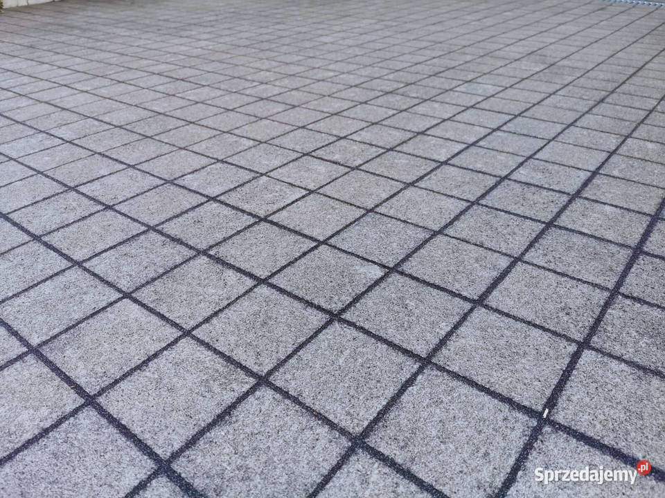 Kostka Granitowa Gabro CZARNA cięta 20x10x5 Warszawa