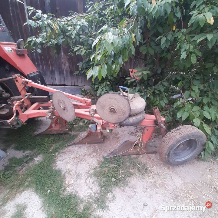 Pług obsypnik siewnik przyczepa dwukolka nieuszkodzony Słomniki