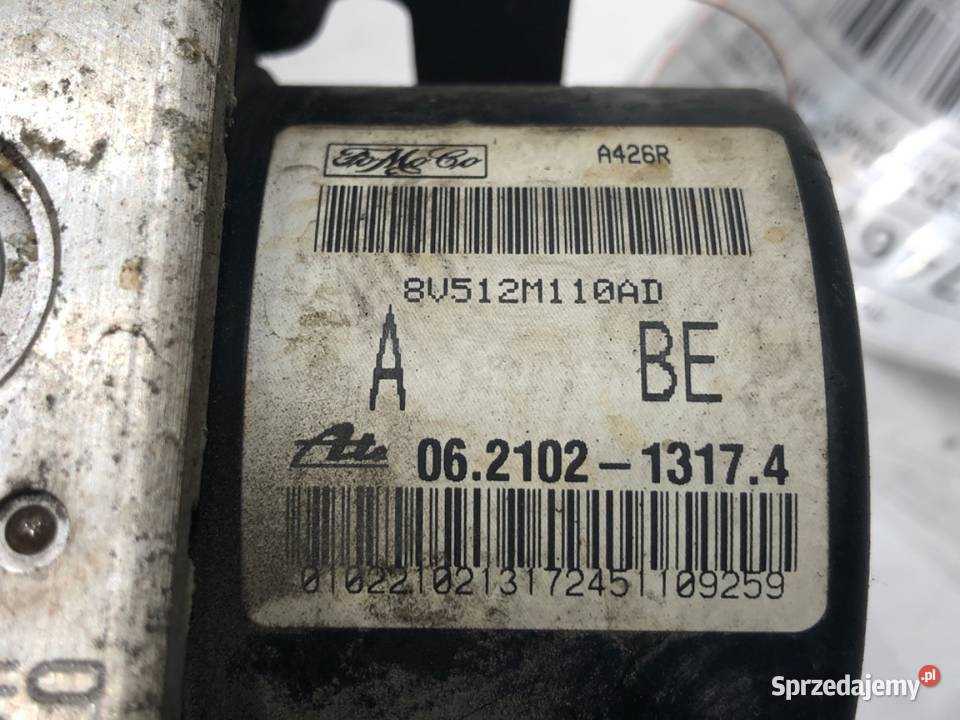 POMPA ABS FORD FIESTA MK7 8V512M110AD 14 70 podkarpackie