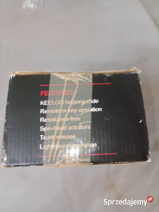 centralny zamek uniwersalny 5 drzwi 2 piloty Szczecin sprzedam