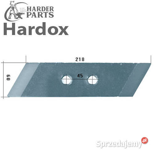 Dłuto wąskie 100ha HARDOX 9290990P do pługa