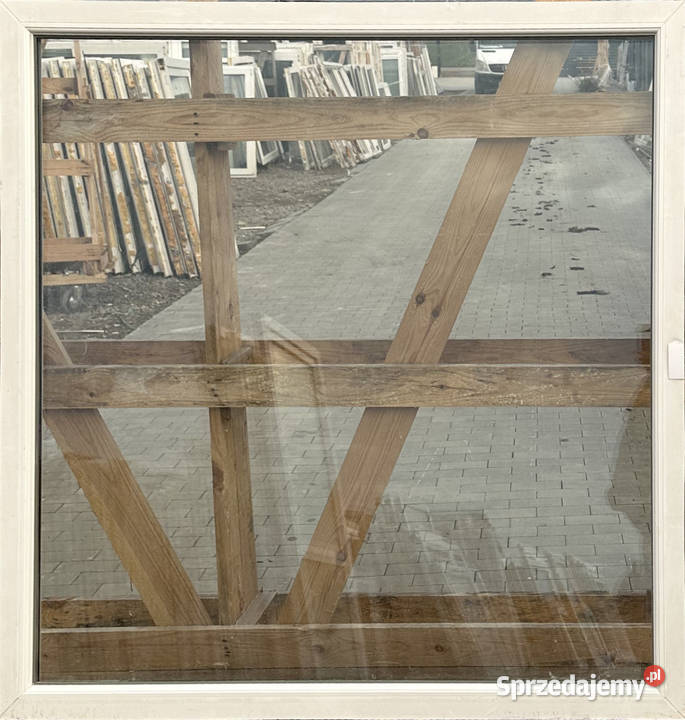 OKNA KacprzaK Witryna 134X131 FIX Używany PCV