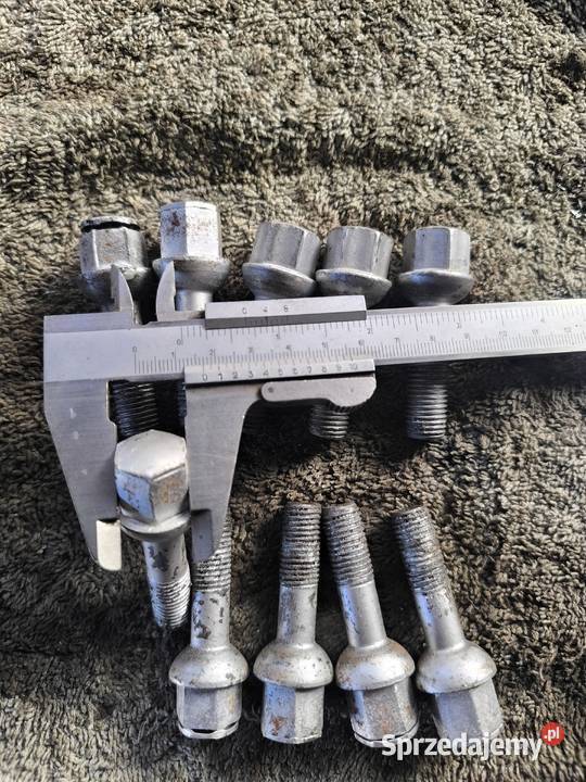 ŚRUBY SZPILKI DO KÓŁ M12x15 40 mm Kuliste Kula sprzedam