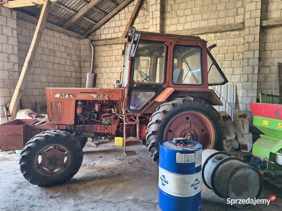 Ciągnik rolniczy MTZ 80 1990r Likwidacja Łuków
