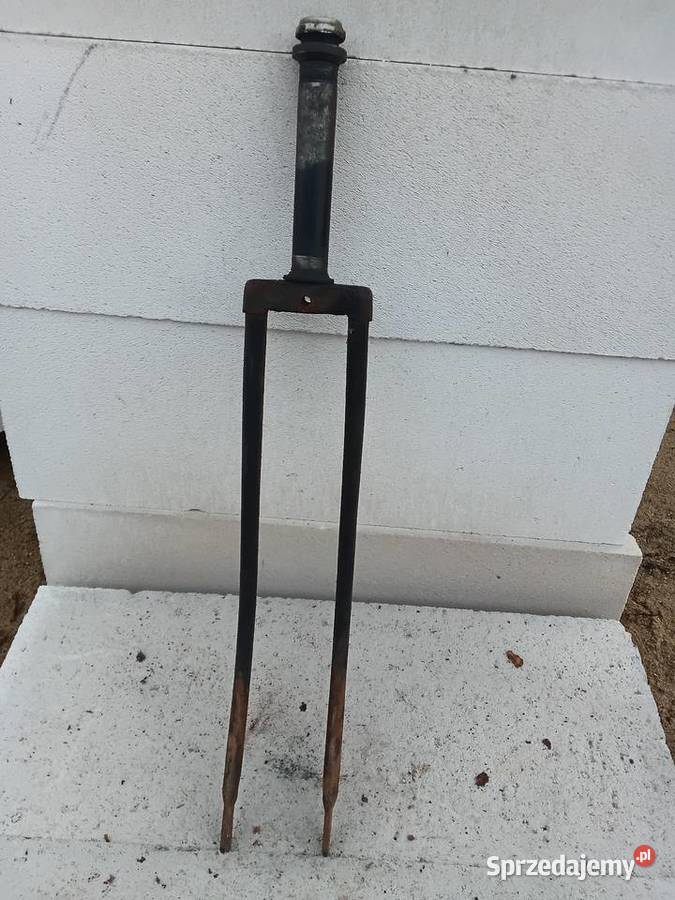 Widelec do zabykowego roweru przedni Milejewo