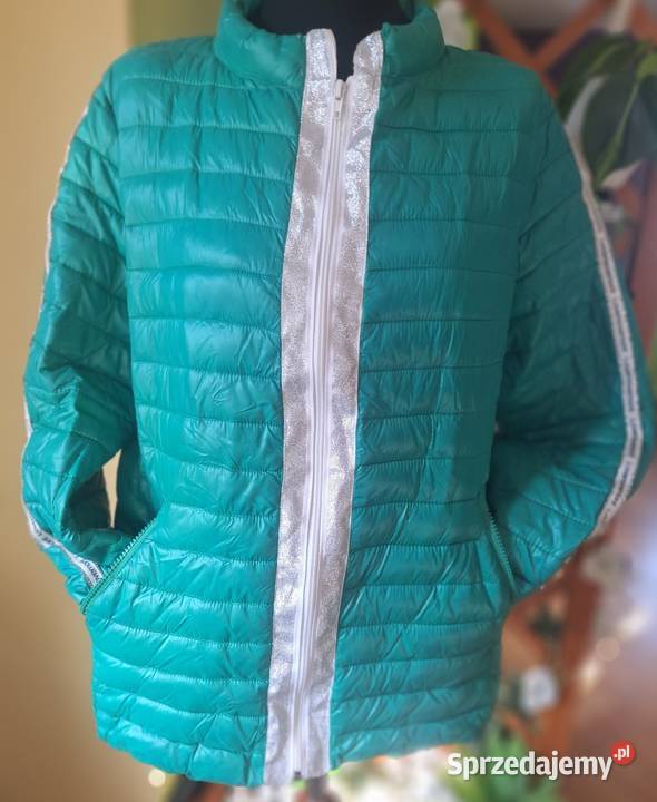 Wiosenna kurtka puchowa pikowana Strzyżów