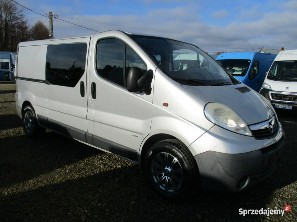Opel Vivaro 20 CDTI 115 brygadówka 6 osób Motoryzacja Dębica