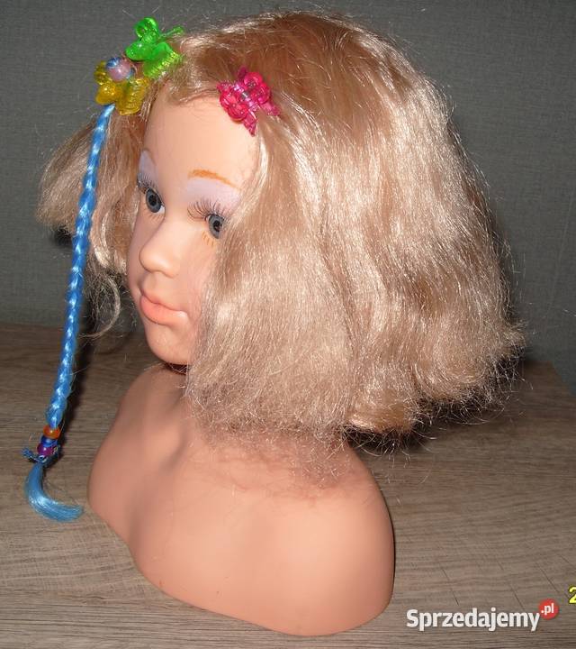 Duża głowa do czesania stylizacji Princess Rawicz sprzedam