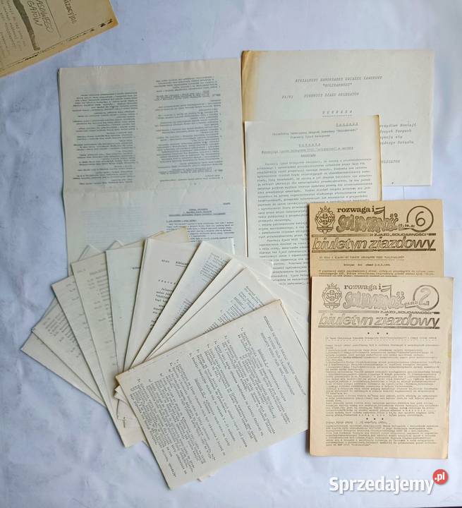 Głos Wolny Gazeta I Krajowego Zjazdu Delegatów