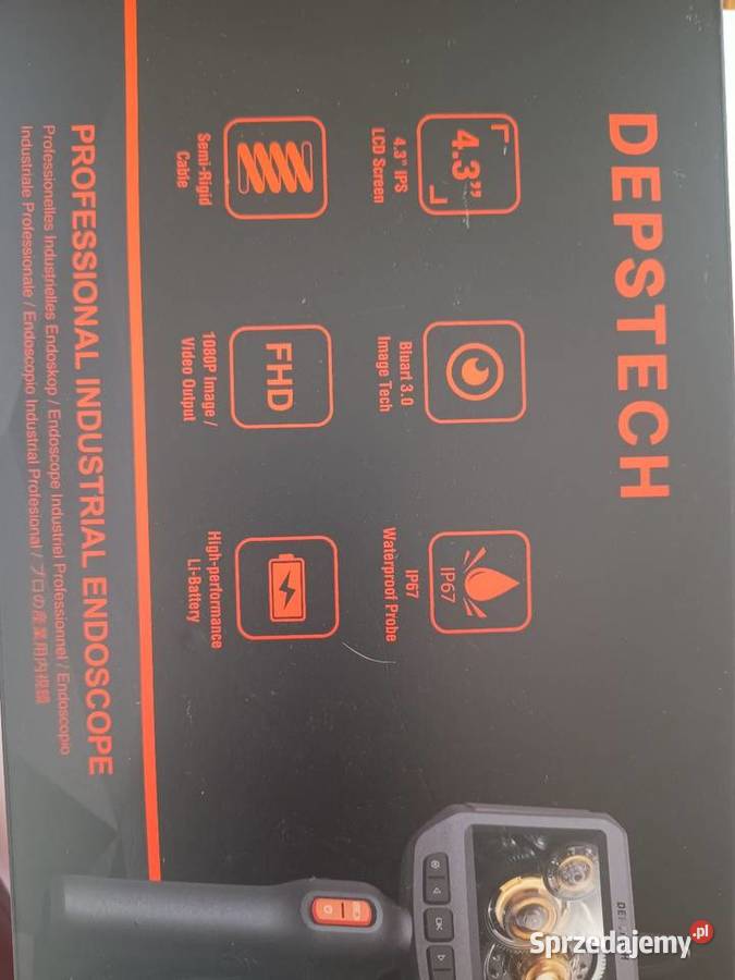 Kamera endoskopowa że światłem Depstech śląskie Żywiec