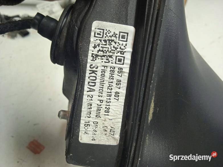 LUSTERKO LEWE 6PIN EUROPA BIAŁE 657857407 Skoda