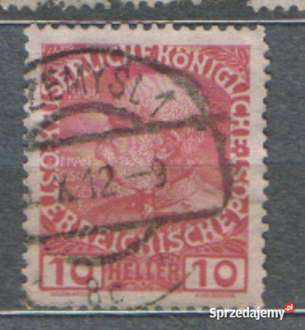 Zn Austria Mi 144 kas 1908 Przemyśl 1 Gliwice
