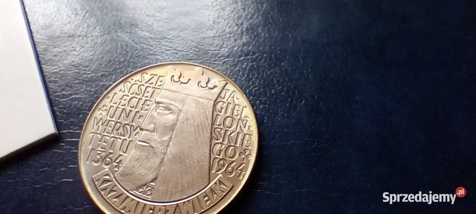 Stare monety 10 złotych 1964 Kazimierz Wielki
