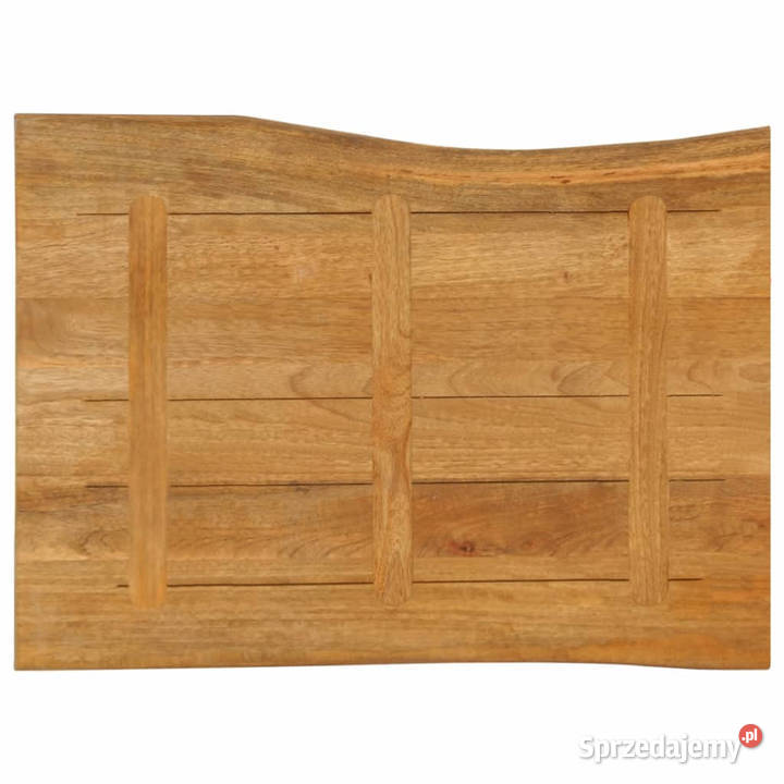 Blat stołu 90x60x25 naturalna krawędź lite Warszawa