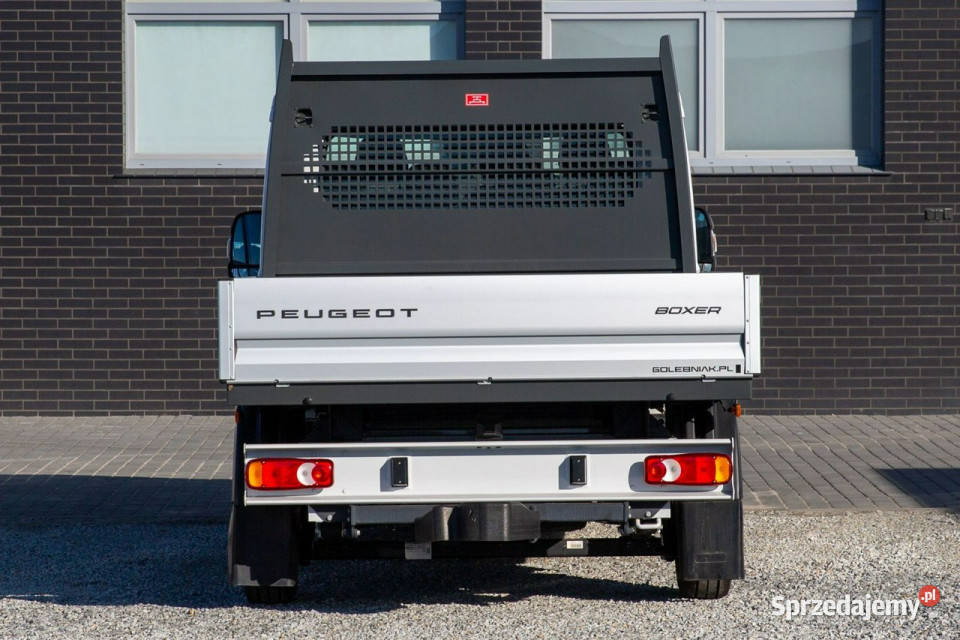 Peugeot Boxer 7OSÓB DOKA Skrzynia gwarancja NOWY elektryczne szyby Samochody dostawcze wielkopolskie Jarocin