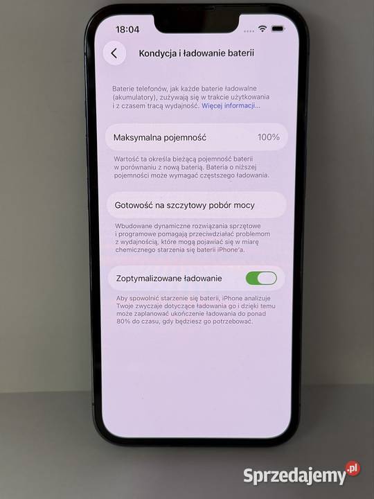 iPhone 13 Pro 128GB 100 Kondycja