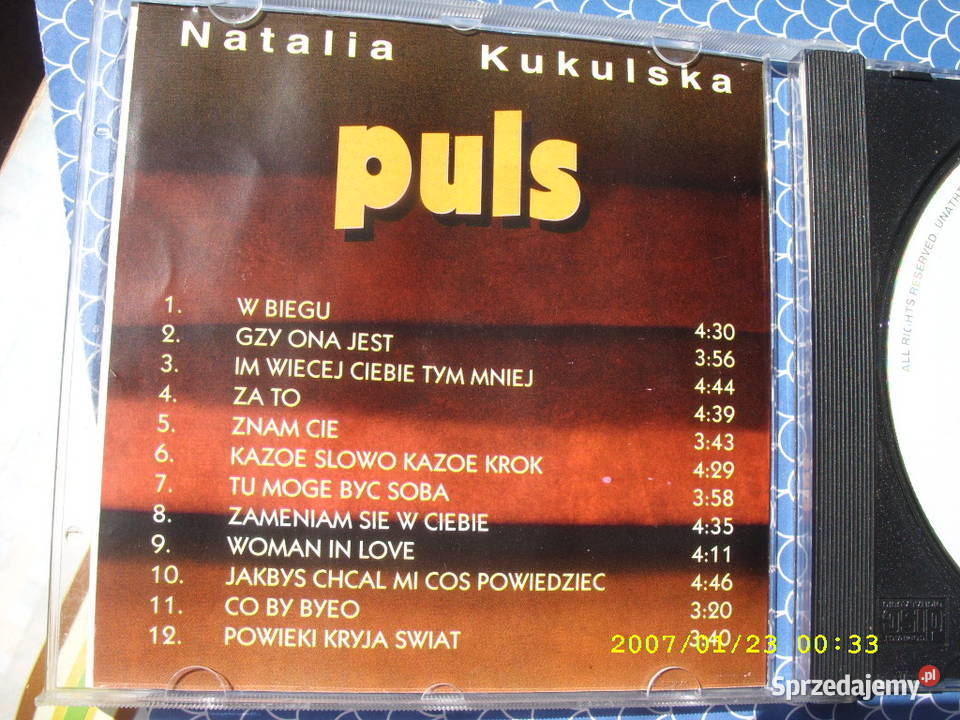 Pop CD NATALIA KUKULSKAPULS CD Wołów
