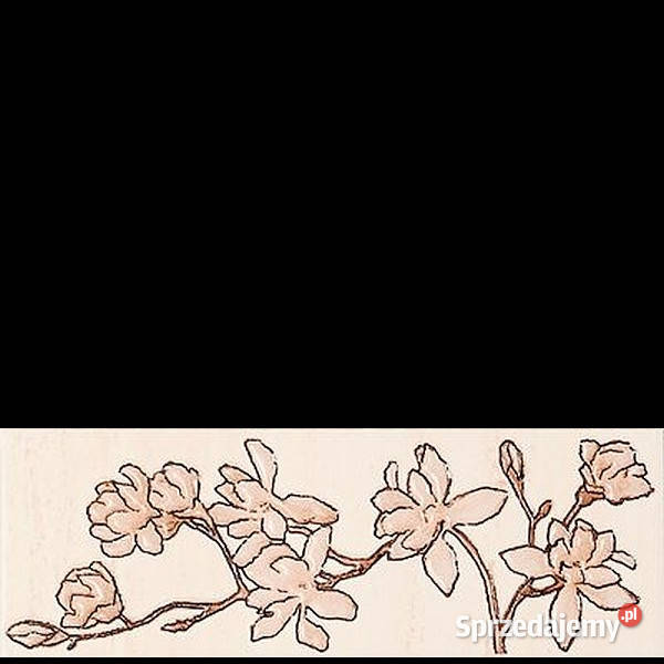 Listwa Sakura 2 Domino 86 x 25 aktualne Tubądzin