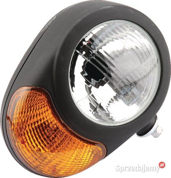 Reflektor okrągły prawy przykręcany 180 mm z