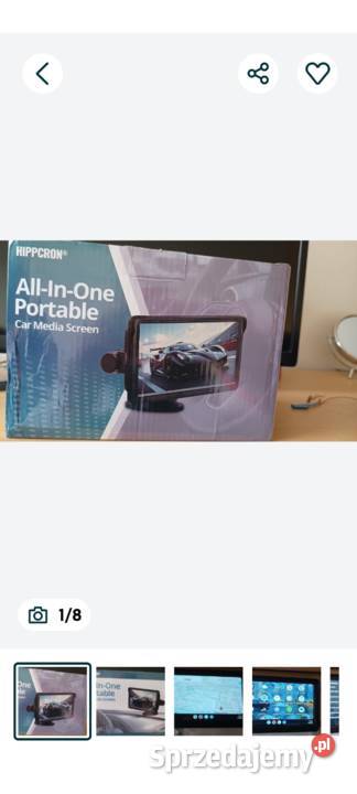 Przenośny wyświetlacz samochodowy