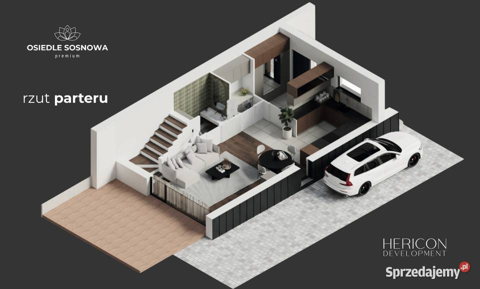 Nowy dom w stanie deweloperskim standard premium Białystok