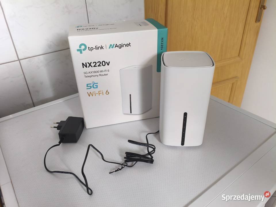 Router 5G TPLink NX220v WiFi 6 Kupiony gotówkę w Sulejówek sprzedam