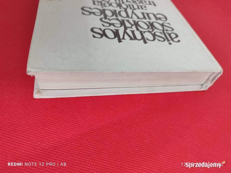 Ajschylos Sofokles Eurypides Antologia tragedii śląskie
