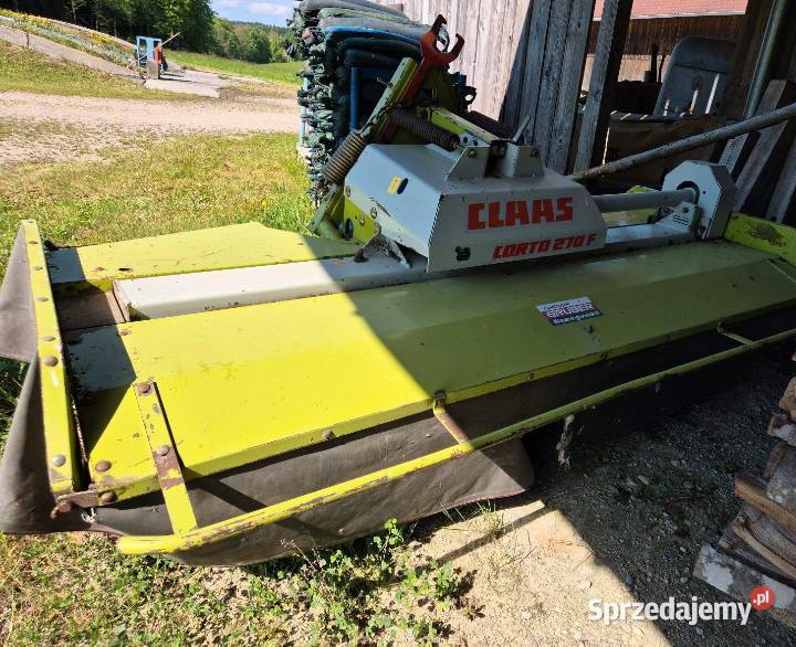Zestaw kosiarek Claas Corto 270 waga Majdan-Sielec sprzedam