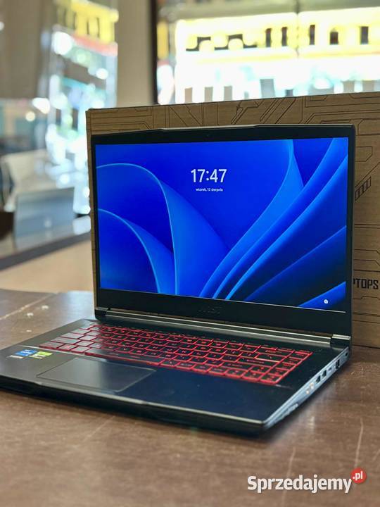 Laptop MSI GF63 Thin 12VE264 156 Intel Core i5 Elbląg sprzedam