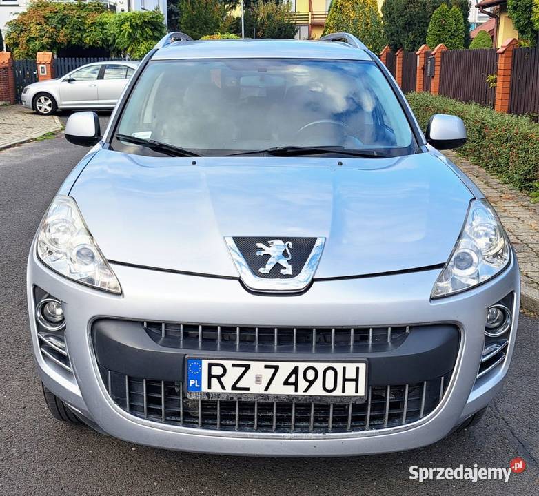 Peugeot 4007 4x4 w wersji 7 osobowej z 2007 r Rzeszów