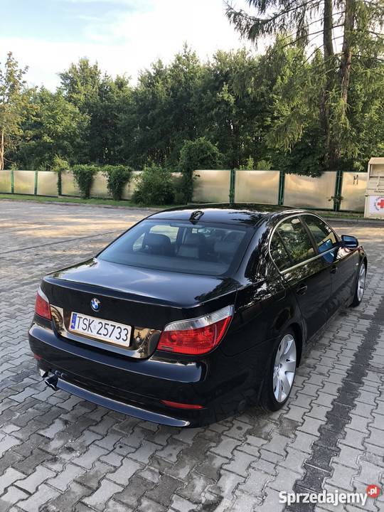 BMW E60 525i Benzyna Gaz Czarny Met Zadbany Skarżysko-Kamienna