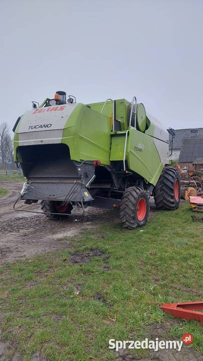 Claas tucano 450 nieuszkodzony warmińsko-mazurskie