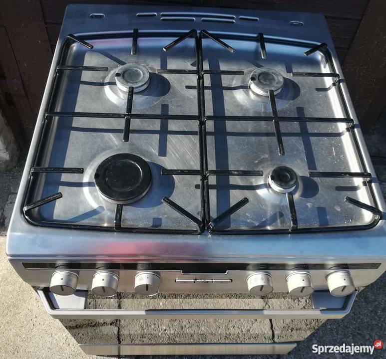 Kuchnia gazowoelektryczna Amica 60 Inox sprzedam