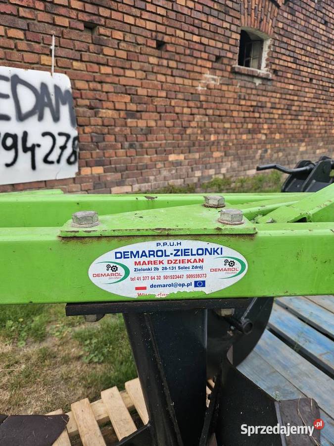 Sprzedam pług 3skibowy DEMAROL 35 Głogów