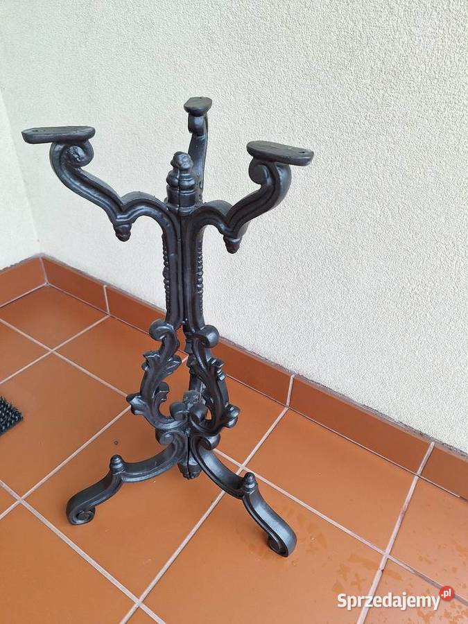Nogi żeliwne do stolika