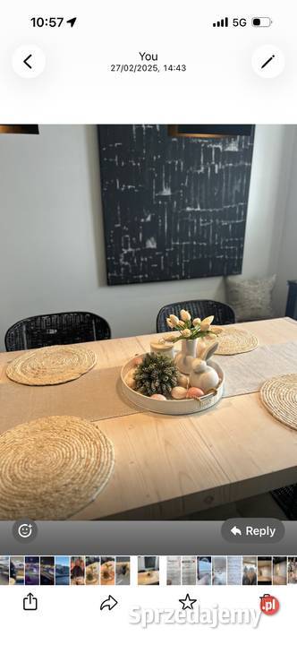 Stół rozkładany CRATE BARREL INYO 213274 sosna 96cm