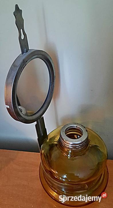 Zbiornik do lampy naftowej miodowy kuchenna Ostrów Wielkopolski