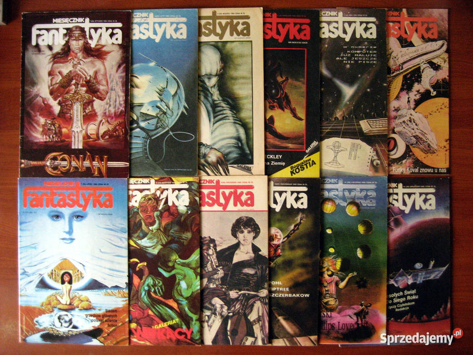 Miesięcznik Fantastyka Nowa Fantastyka roczniki Kielce