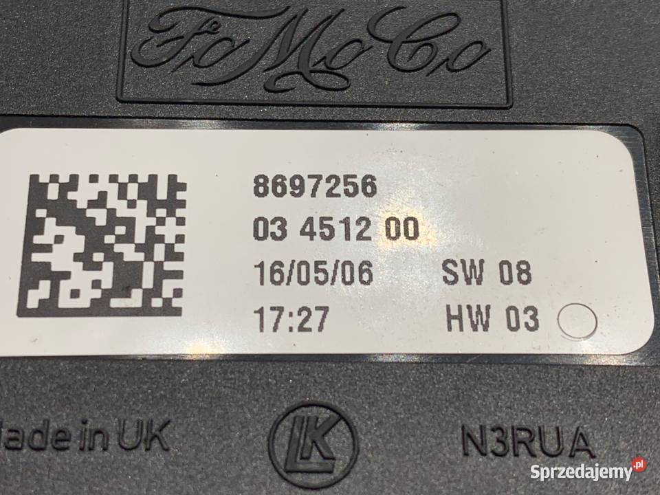 PRZEŁĄCZNIK SZYB VOLVO S80 II 8697256 0616