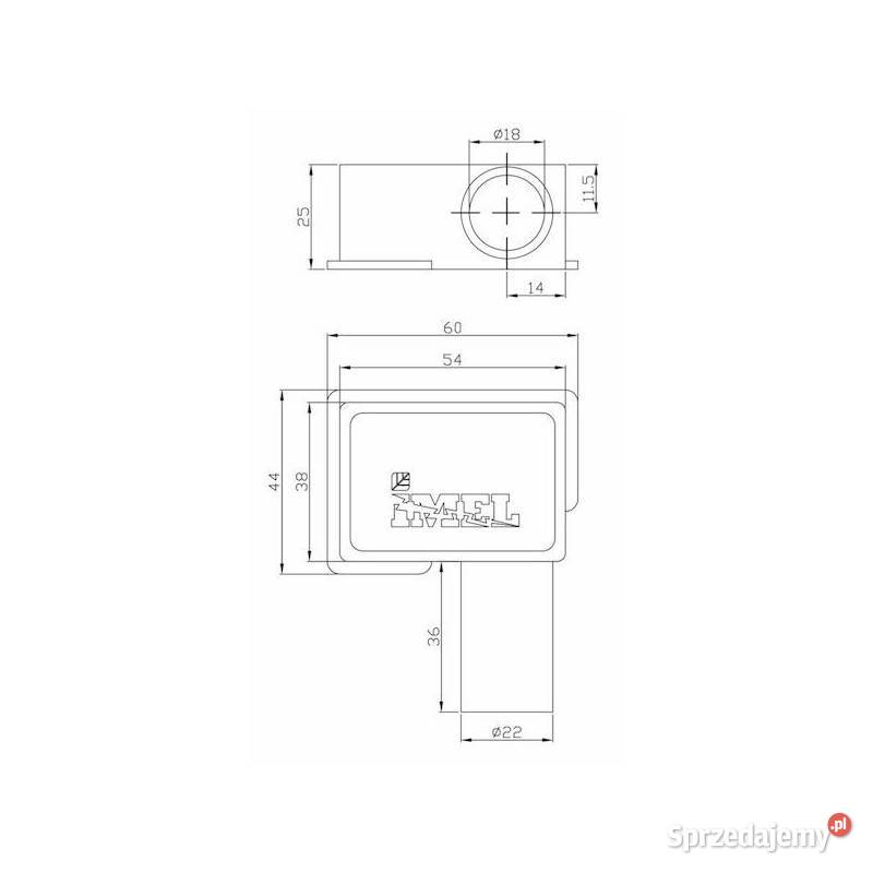 Nasadka ochronna zacisków akumulatora prawa Kamionna
