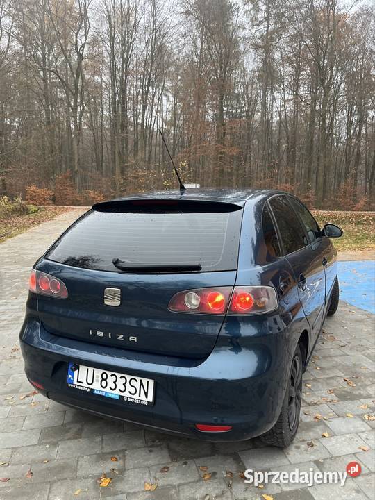 Seat Ibiza 12 70 Benzyna Gaz 2007r Nowe opony lubelskie Tomaszów Lubelski