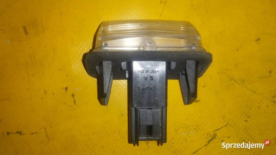 lampka tablicy rejestracji Citroen C2C3C4Picasso Piotrków Trybunalski