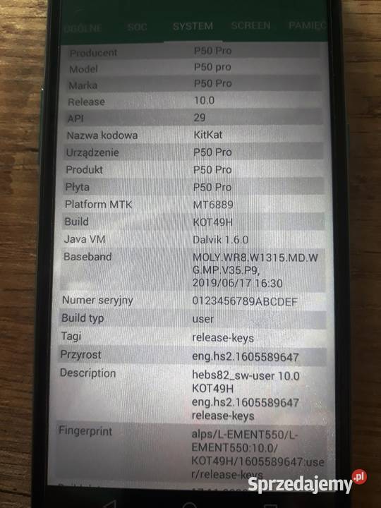 smartfon telefon Android 10 Bielsko-Biała sprzedam