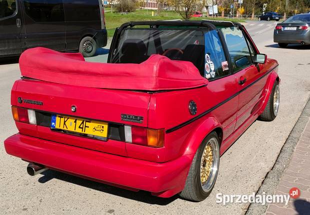 Spezedam klasyka GOLF 1 cabrio 95 orginał sprzedam