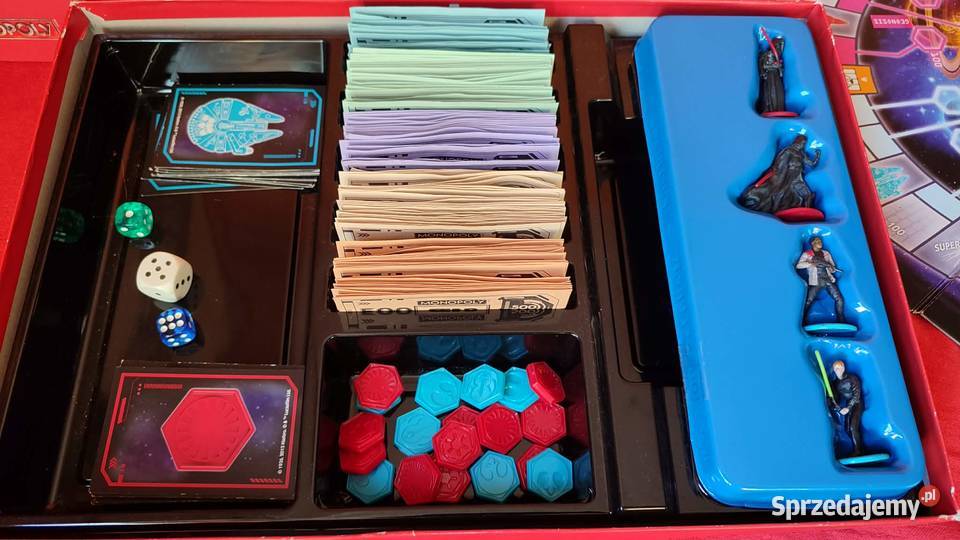 Star Wars Monopoly Gra planszowa planszówka Gdańsk sprzedam