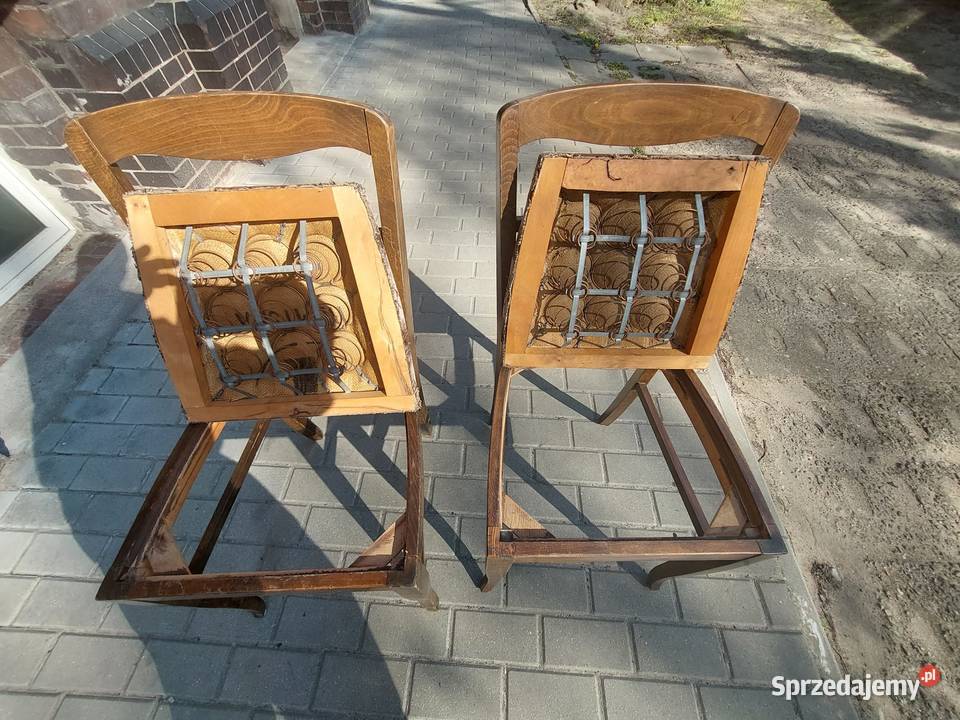 Krzesła stare drewniane Szczecin