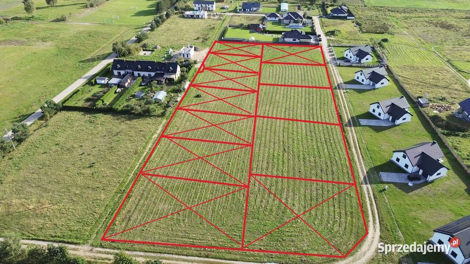 7 działek w Chmieleńcu k Luzina pomorskie Chmieleniec