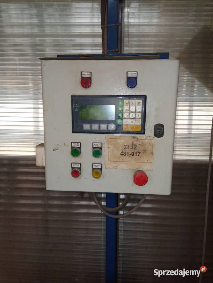 Półautomatyczna linia galwaniczna do anodowania sprzedam