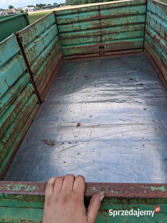 Przyczepy rolnicze 612ton mazowieckie Gostynin sprzedam
