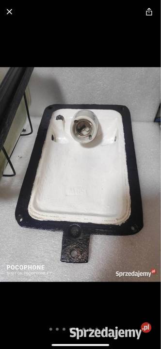 Lampa retro odrestaurowana firmy Polam Wilkasy śląskie Gliwice